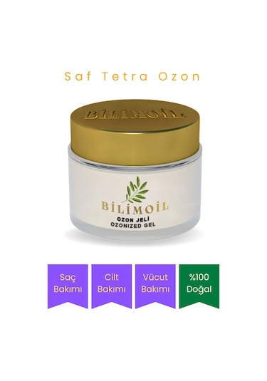 Bilimoil Yüksek Enerjili Tetra Ozon Jeli 50 ML