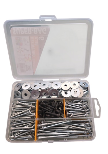 Vida Pul Seti Vidalar 5 Cm, 3,5 Cm, 3 Cm, 2,5 Cm Pul İç Çap 5 Mm