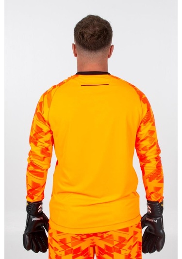Hummel Line Kaleci Tek Üst Forma Neon Turuncu