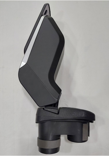 Cıtroen C-elysee 2013-2022 Geçme Gri Kapak Oto Kolçak Delme Yok