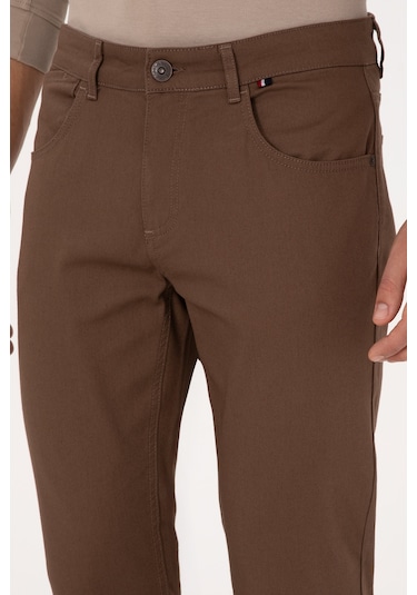 U.s. Polo Assn. Erkek Coconut Pantolon Kanvas-chino 50316835-vr153 Coconut