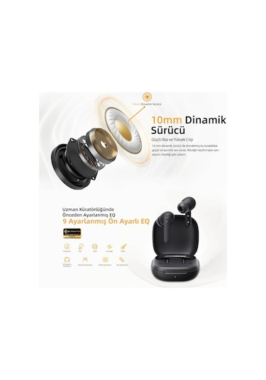 Qcy Buds T43 Bluetooth 5.3 Kulak İçi Kulaklık