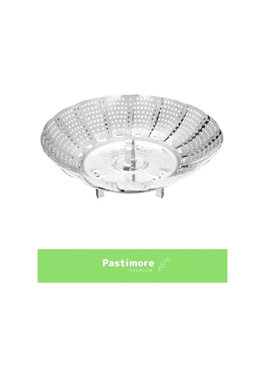 Özel Üretim Yüksek Kaliteli Ayarlanabilir Katlanabilir Paslanmaz Çelik Buharda Pişirme Sepeti