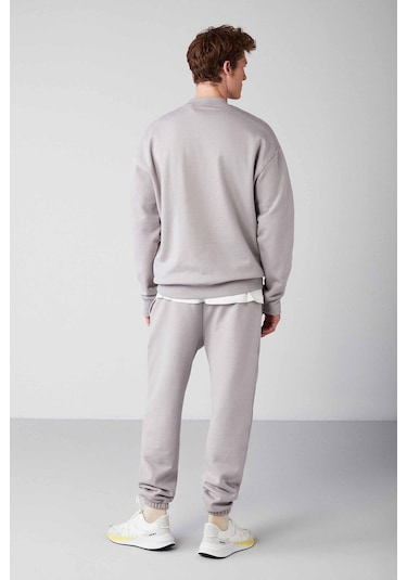 Benjı Relaxed Regular Açık Gri 2'li Eşofman Takımı