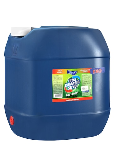 Kuzey Çamaşır Suyu Ultra Kar Beyazı 20 Lt Tekli