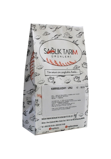 Sağlık Tarım Ürünleri Karabuğday Unu 1 KG