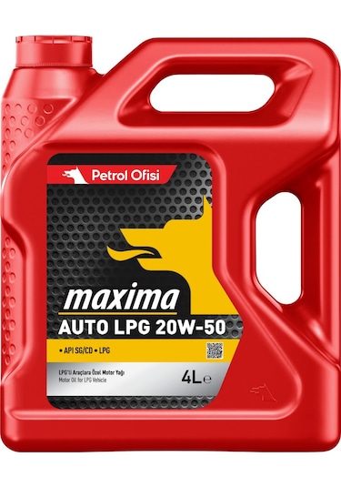 Petrol Ofisi Maxima 20W-50 Motor Yağı 4 L