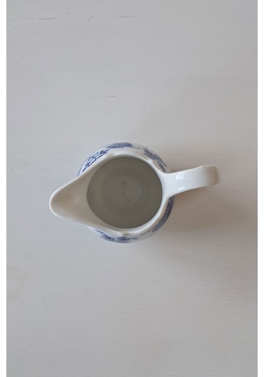 Mavi Soğan Desenli Vintage Sütlük Veya Sosluk Çok Renkli