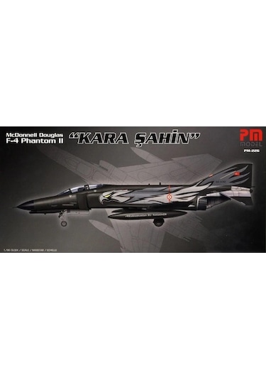 F-4 Phantom 2 Kara Şahin Pm Model Demonte Plastik Uçak Maket Kiti