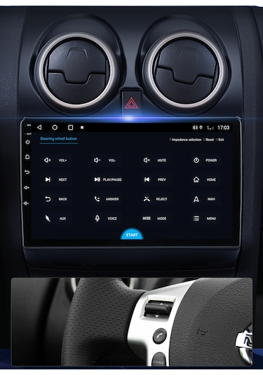 Nissan Qashqai 2006-2014 Android Multimedya 9 İnc Hd Ips 2/32GB