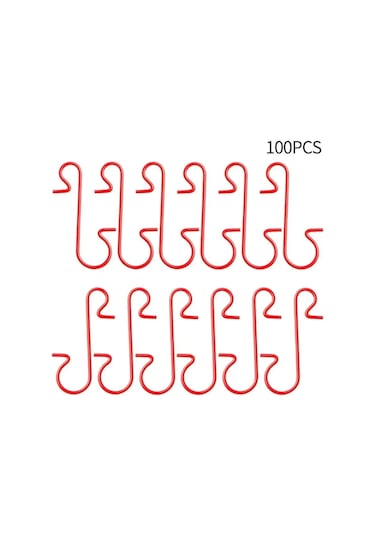 Shineyee Noel Ağacı Dekorasyonu İçin 100 Adet Metal Çarpıcı Yeşil Melek Şekilli Lastikli Hooklar - Festivite Ve Zarafetle Tatil Dekorunu Zenginleştirin