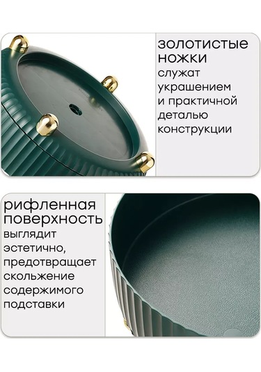 Online Select Baharatlar Ve Kozmetikler İçin Döner Stand 28 Cm 286378598 Turuncu