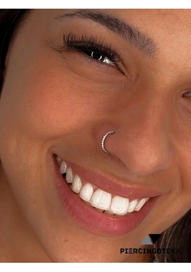 Piercingoteka Piercing Halka Tıklayıcı 37400881 Gri