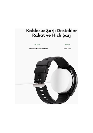 Aukey SW-2P 2 Pro Akıllı Saat (Distribütör Garantili)