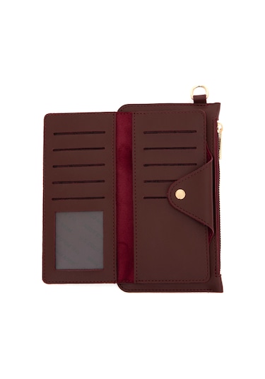 U.s. Polo Assn. Kadın Bordo Cüzdan 50316864-vr014 Bordo
