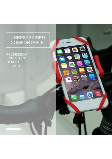 Pazly Bisiklet Telefon Tutucu Klip Standı - Gidon Braketi Montaj Aksesuarı - Mk -