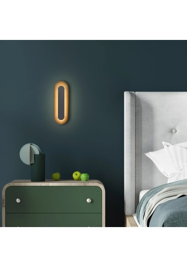 Voxlamp Presidento Endirekt Led Aplik 33x12 Cm Gri