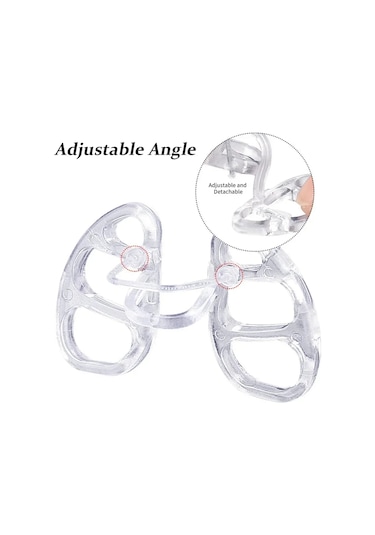 Burun Klipsi Anti Horlama Cihazı Streç Ve Ribaund Gece Uykusu Anti Açık Ağız 4 Pcs