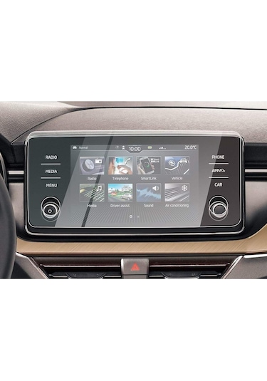 Skoda Scala İki Tuşlu Multimedya Ekran Koruma 2024