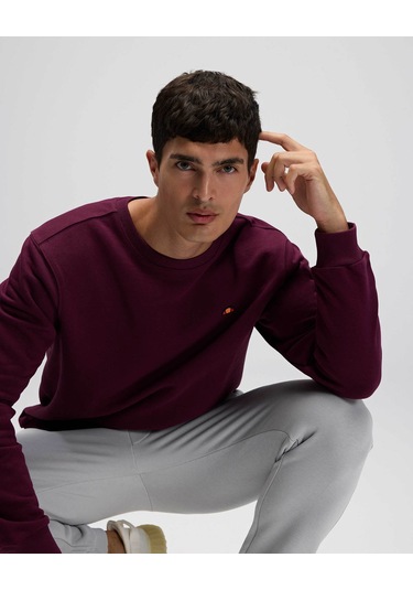 Ellesse Bordo Erkek Sweatshirt Em579 Bordo
