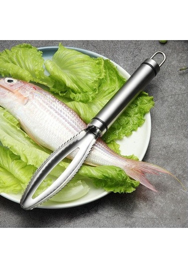 Balık Terazisi Kazıma Rendeleri Hızlı Çıkarma Balık Temizleme Soyucu Kazıyıcı Balık Kılçığı Cımbız