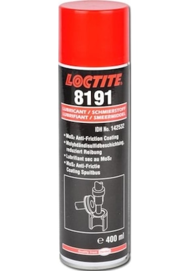 Loctite Lb 8191 Sürtünme Önleyici Yağlayıcı Sprey 400 ML