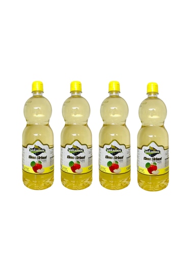 Yakamoz Elma Sirkesi 1000 Ml Pet X 4 Adet
