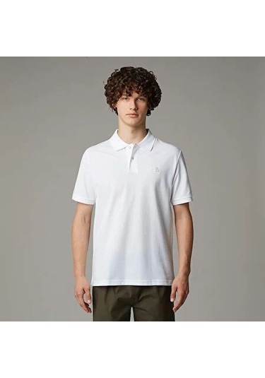 The North Face M Essentıal Regular Polo Erkek Tişört Nf0a8c1pfn41 Nf0a8c1pfn41 Bey Beyaz