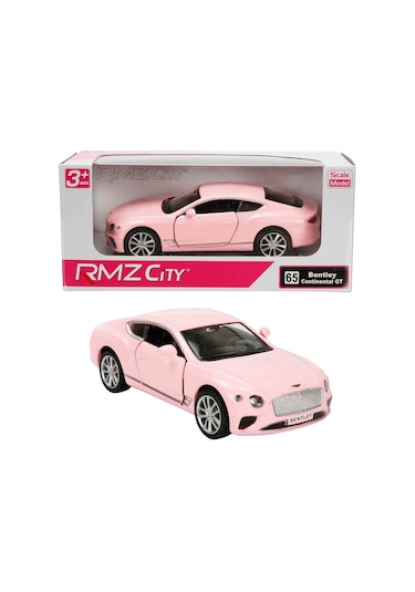 1:32 Rmz City Pembe Serisi Die Cast Model Araba - Bentley Continental Gt