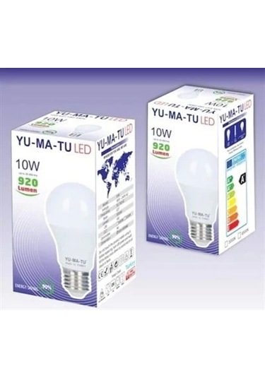 Yumatu 10w Led Ampul E-27 Duylu Beyaz