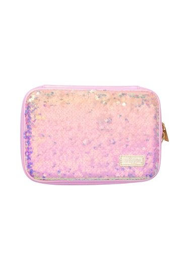 Smiggle - Cosmos Parıltılı Hardtop Kalem Kutusu Desenli