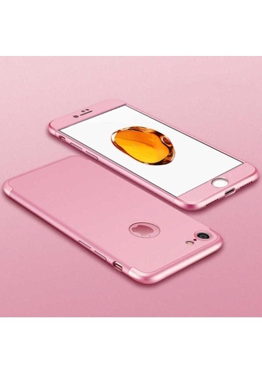 Apple Uyumlu iPhone 6 Kılıf Zore Ays Kapak Rose Gold