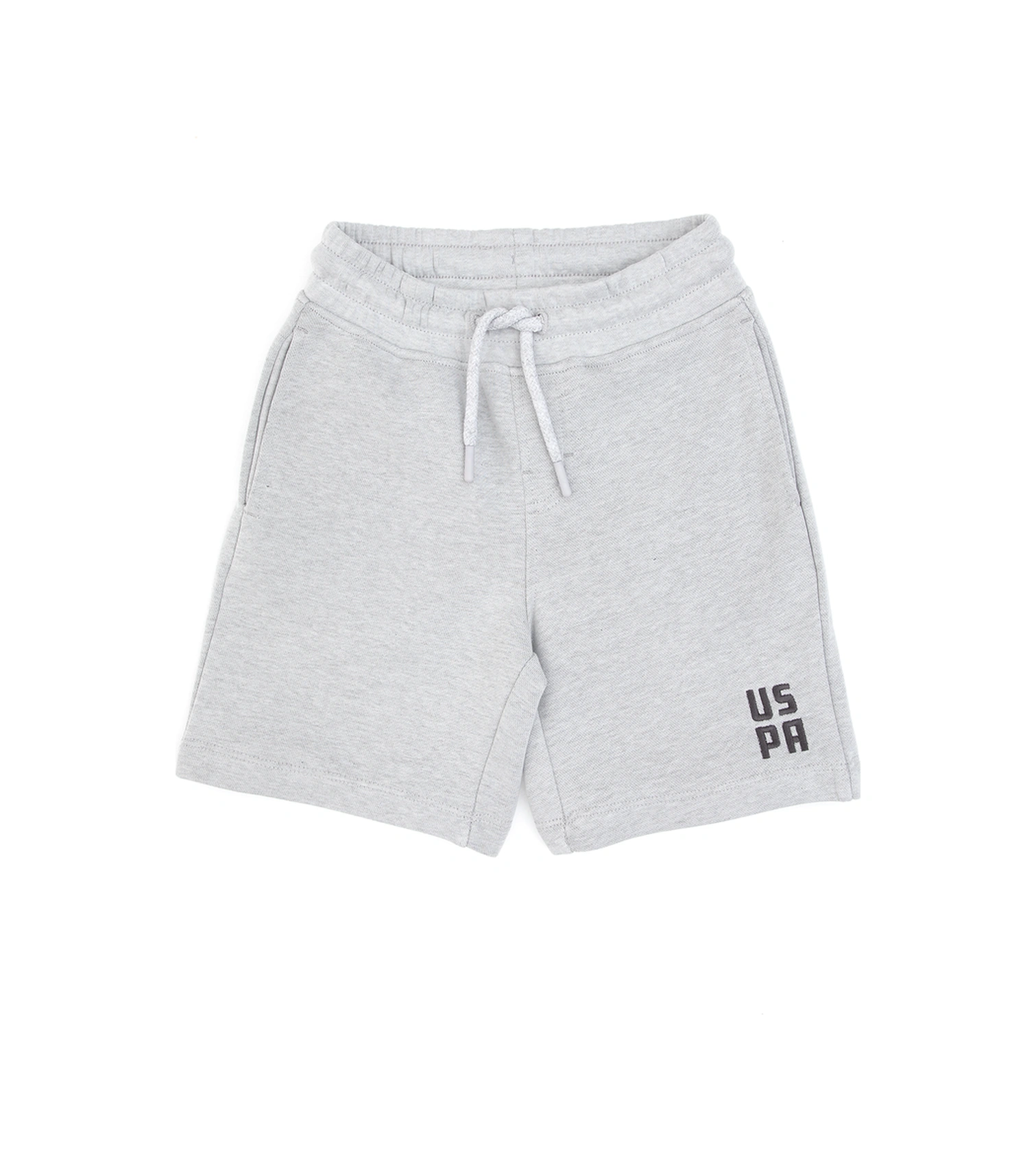 U.s. Polo Assn. Erkek Çocuk Gri Melanj Şort Örme 50325210-vr086 Gri Melanj
