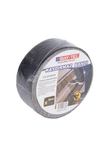 Merdiven Kaydırmaz Bant 50mm X 25mt Siyah Mk0840 Baytec