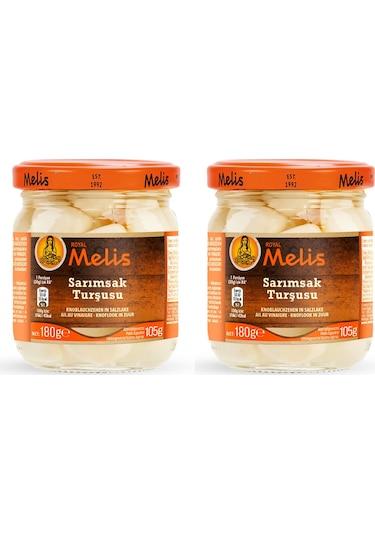 Melis Sarımsak Turşusu 180 Gr X 2 Adet