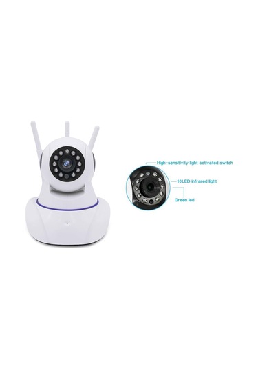 Angeleye Ks-515 Gece Görüşlü Hd 360 Derece Wifi İp Kamera