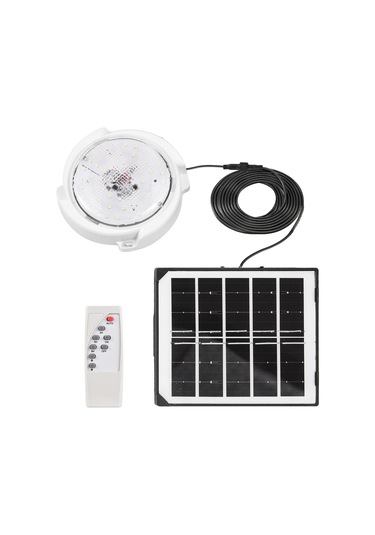 60 W Güneş Işıkları Kapalı Ve Açık Ev Solar Shed Lambası Beyaz Diğer