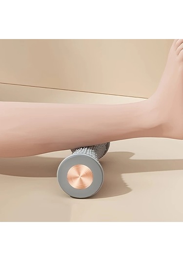 Xuweiwei 1 Adet Gri Ayak Masaj Rulosu Evde Kullanım Konfor Duruş - Yorgunluk Giderici Gri