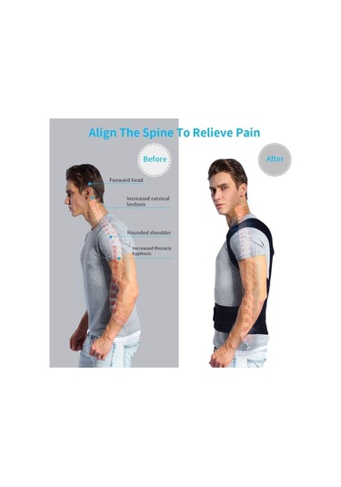 Duruş Bozukluğu için Korse Medikal Bel Korsesi Sırt Düzleştirici