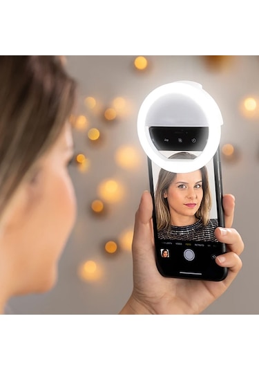 Nettech Xm666-1 Üç Ton Led Telefon Üstü Mini Ringlight