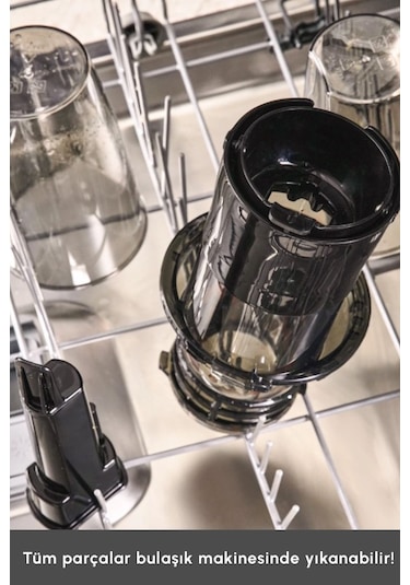 Karaca Slow Juicer Yavaş Sıkım Katı Meyve Sıkacağı