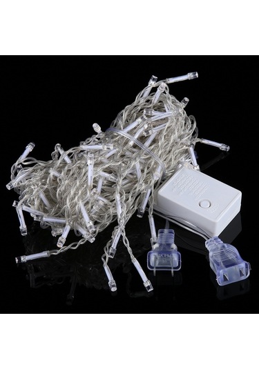 Soulader Dış Mekan Aydınlatma Dekoratif Led Işık Şeridi Su Geçirmez 3.5 Metre 96 Ledli Mavi