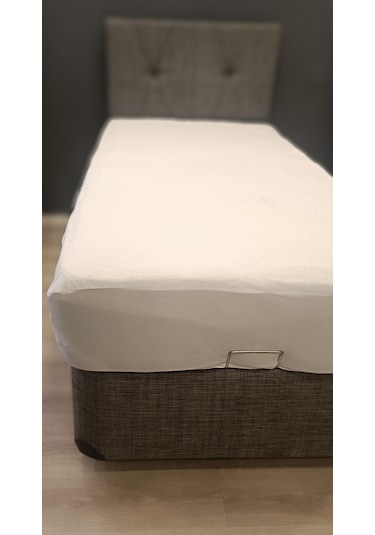 Yatak koruyucu Çraşaf 90x190 Model ALEZ Fitted Full Kenar Sıvı Geçirmez El Yapım