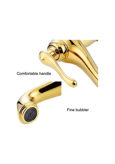 Cbtx Sıcak Ve Soğuk Karışık Su Havzası Taklit Su Musluğu, Stil: Kısa Model Çok Renkli