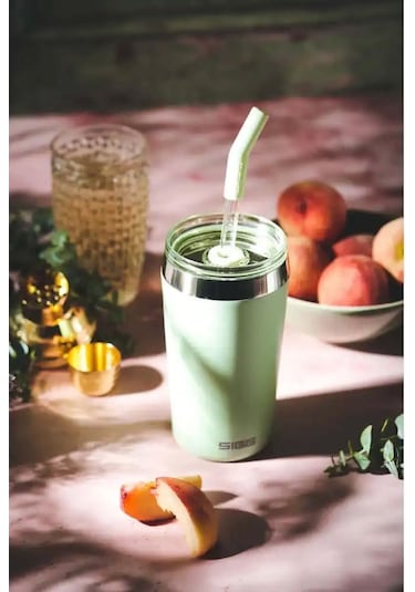 Sigg Helia Çelik Termos 450Ml Yeşil 6015.10
