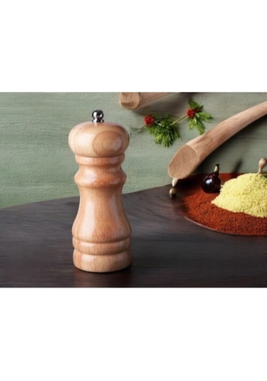 Bambu El Değirmeni 15 Cm Renkli