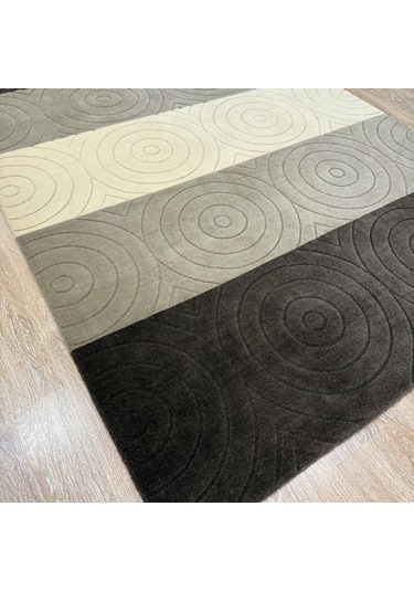 Eko Halı Handloom Özel El Dokuma Halı Kahverengi