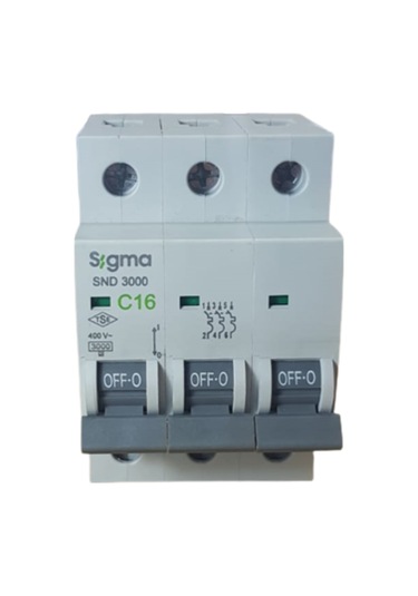 3X16A C/3Ka W Otomatik Sigorta Sigma