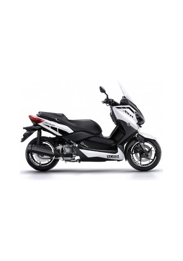 Yamaha Xmax 250 2 Kesikli Siyah Renk Sticker Modeli Jant Dahil