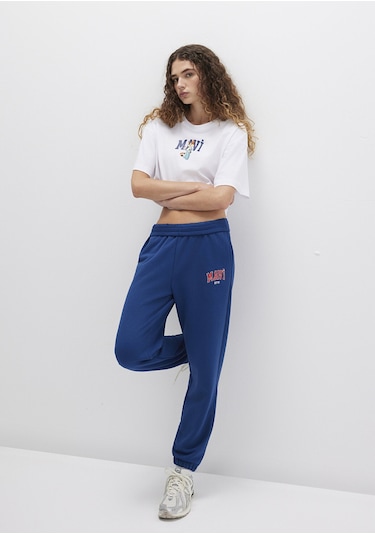 Mavi - Mavi Logo Baskılı Lacivert Eşofman Altı 1010757-82625 Lacivert